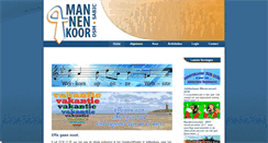 Desktop Screenshot of mannenkoor-dsm-sabic.nl